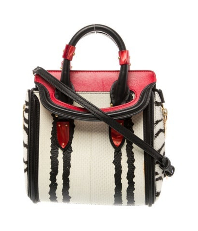 Alexander McQueen Mcqueen Snakeskin Shoulder Bag