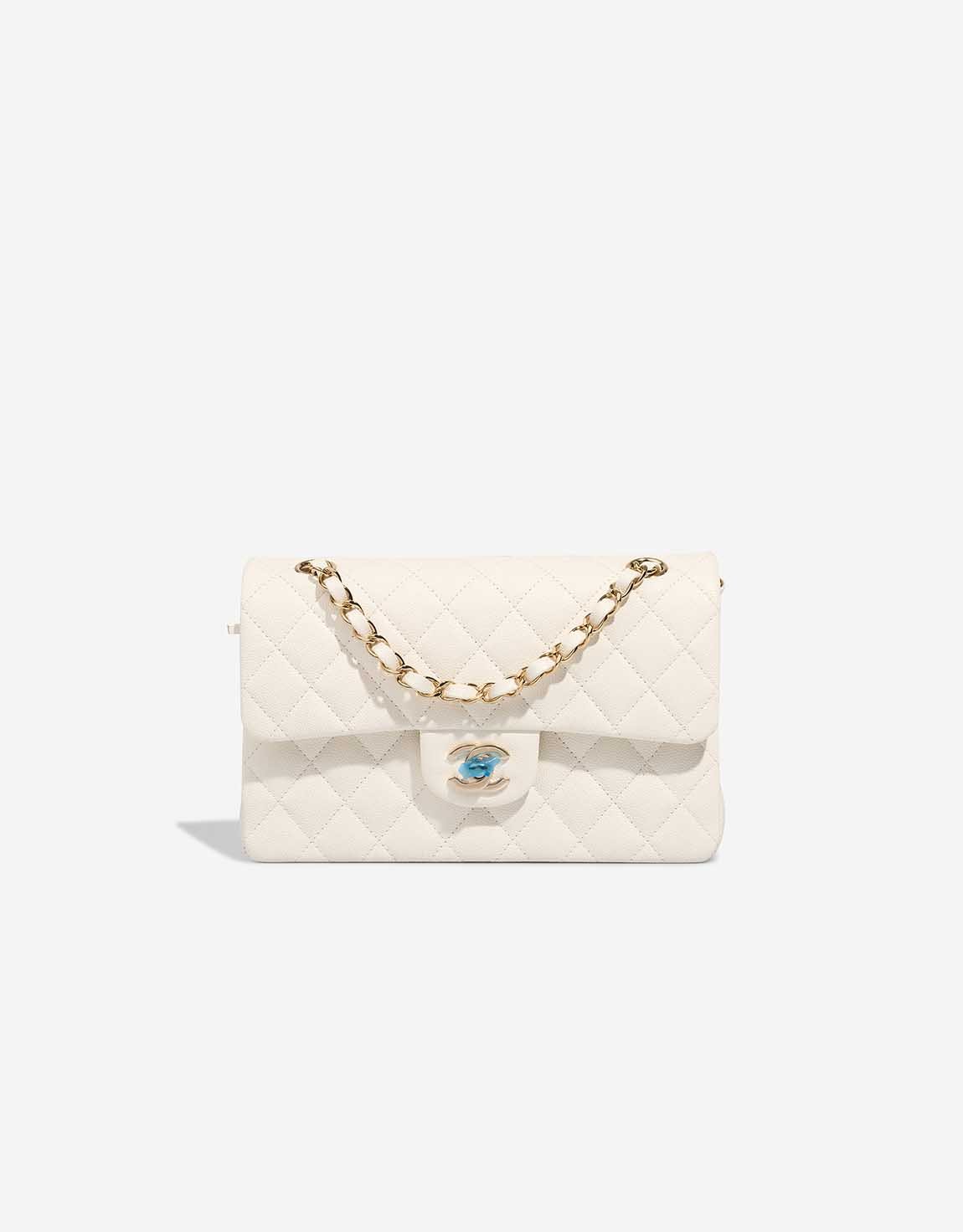 
		Timeless Small Caviar White    