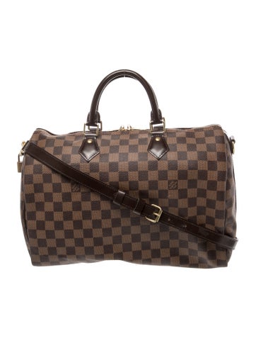 Damier Ebene Speedy Bandouliere 30
