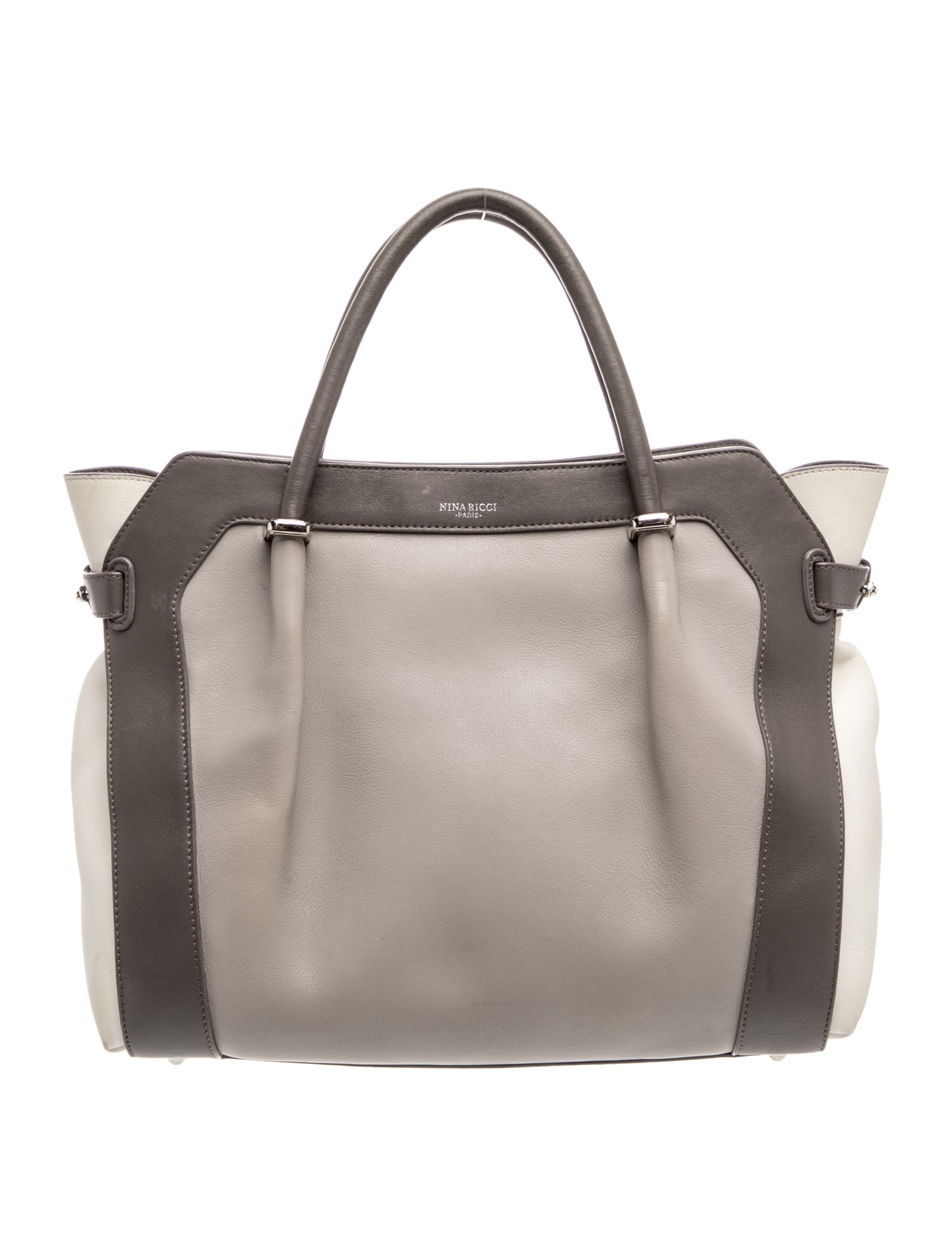 Leather Top Handle Bag
