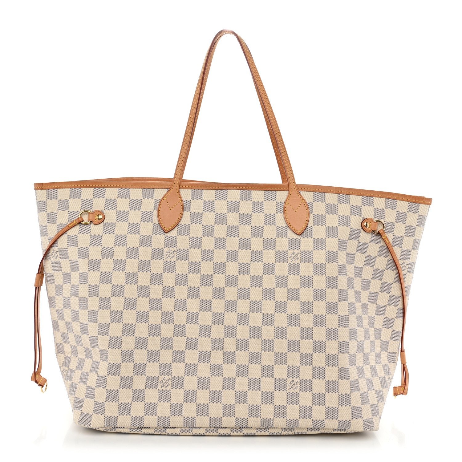 Louis Vuitton Damier Azur Neo Neverfull GM Rose Ballerine