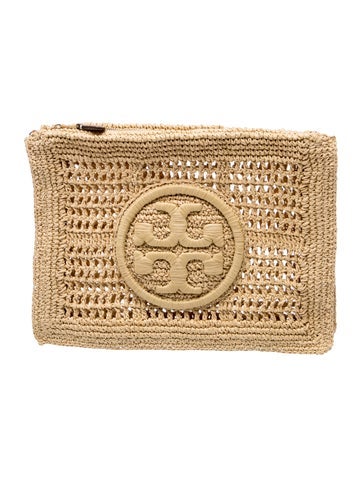 Raffia Clutch