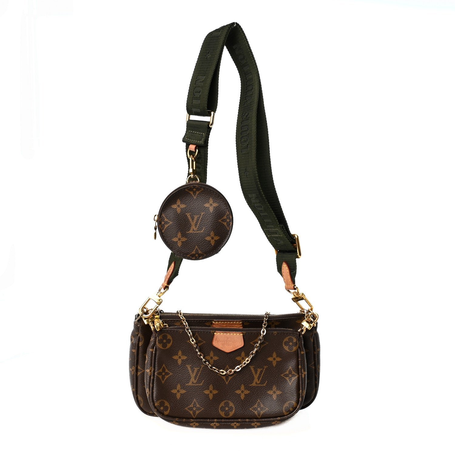 Louis Vuitton Monogram Multi Pochette Accessories Kaki