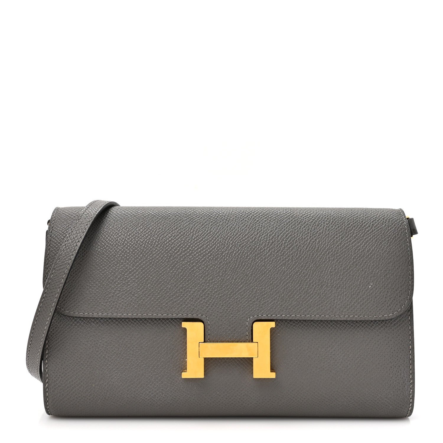 Hermes Epsom Constance Long To Go Wallet Gris Meyer