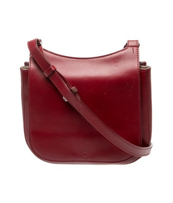 The Row Row Leather Shoulder Bag