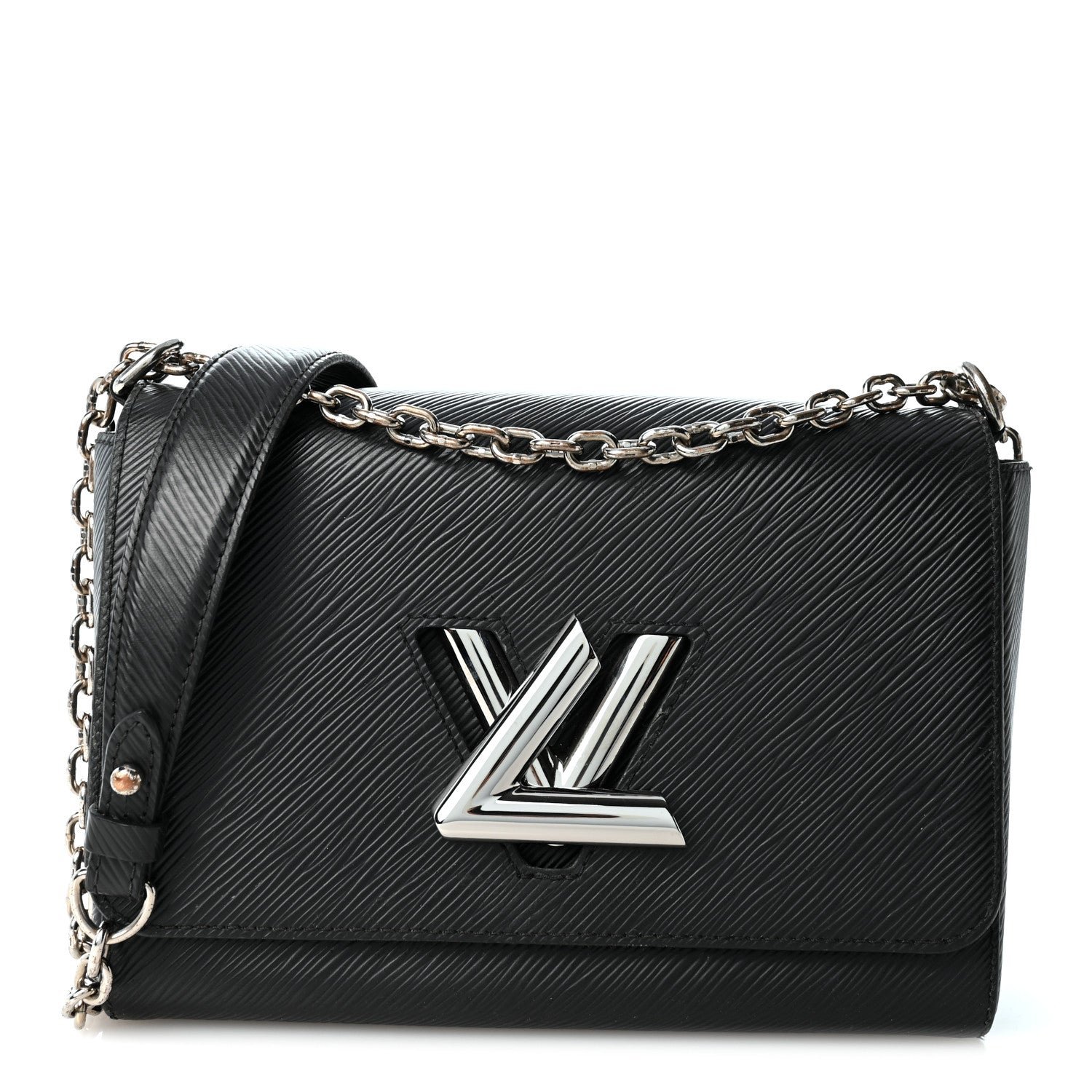 Louis Vuitton Epi Twist Shoulder Bag MM Black