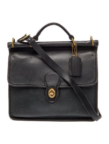 Leather Top Handle Bag
