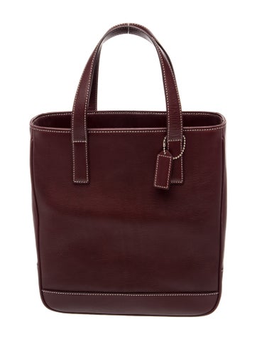 Leather Top Handle Bag