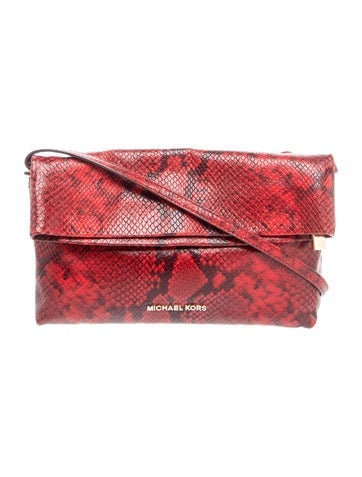 Embossed Leather Shoulder Bag