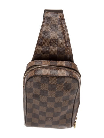 Damier Ebene Geronimos Body Bag