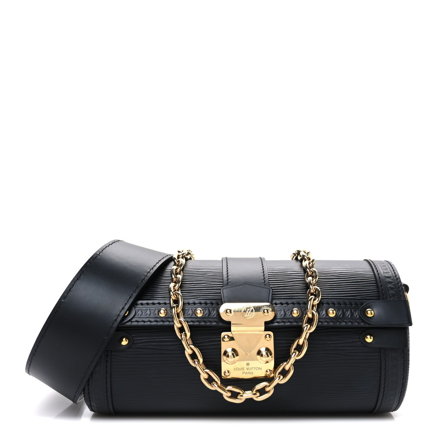 Louis Vuitton Epi Papillon Trunk Black