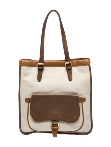Longchamp Canvas Shoulder Bag