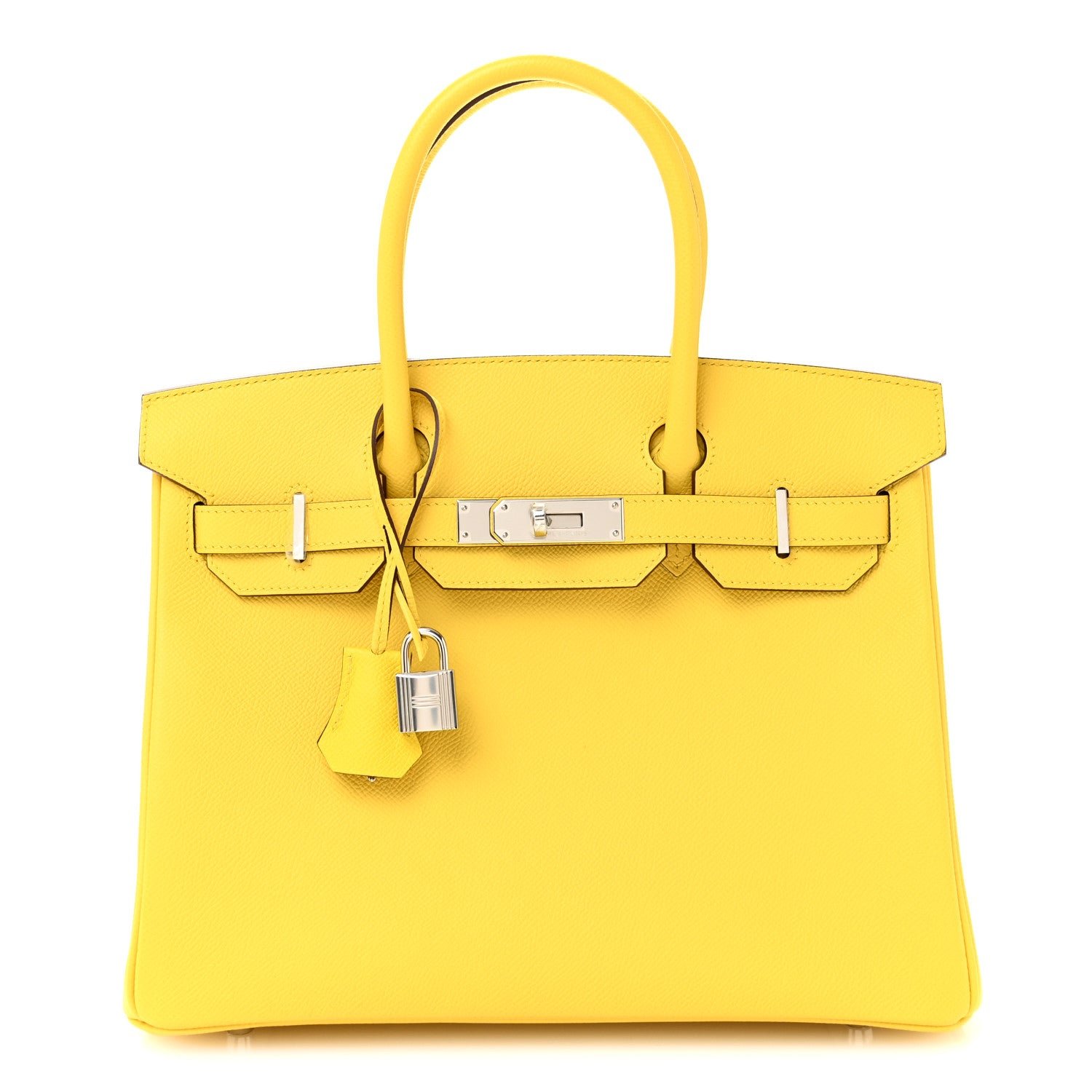 Hermes Epsom Birkin 30 Jaune De Naples