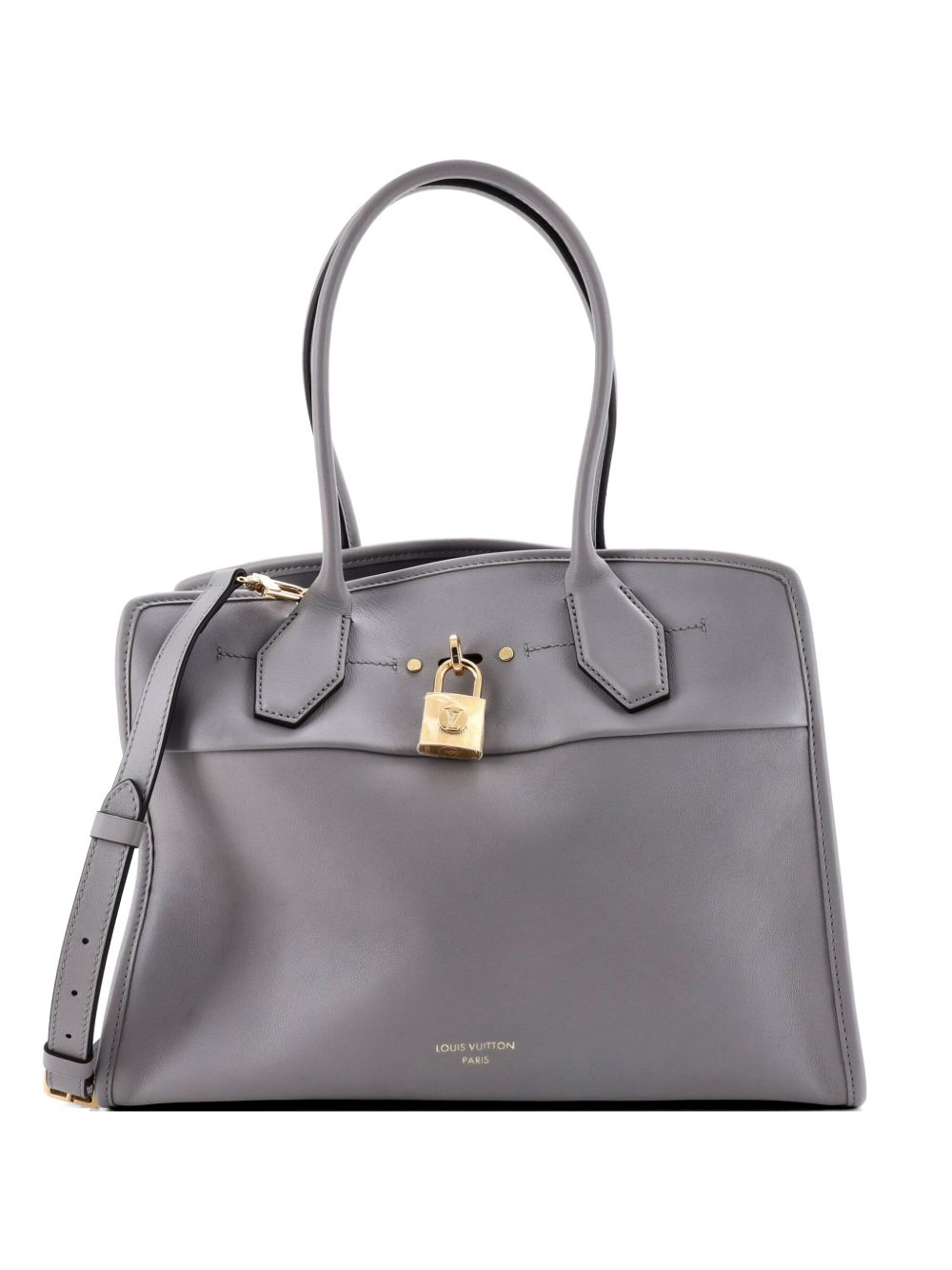 Louis Vuitton City Steamer Soft Handbag Leather MM shoulder bag
