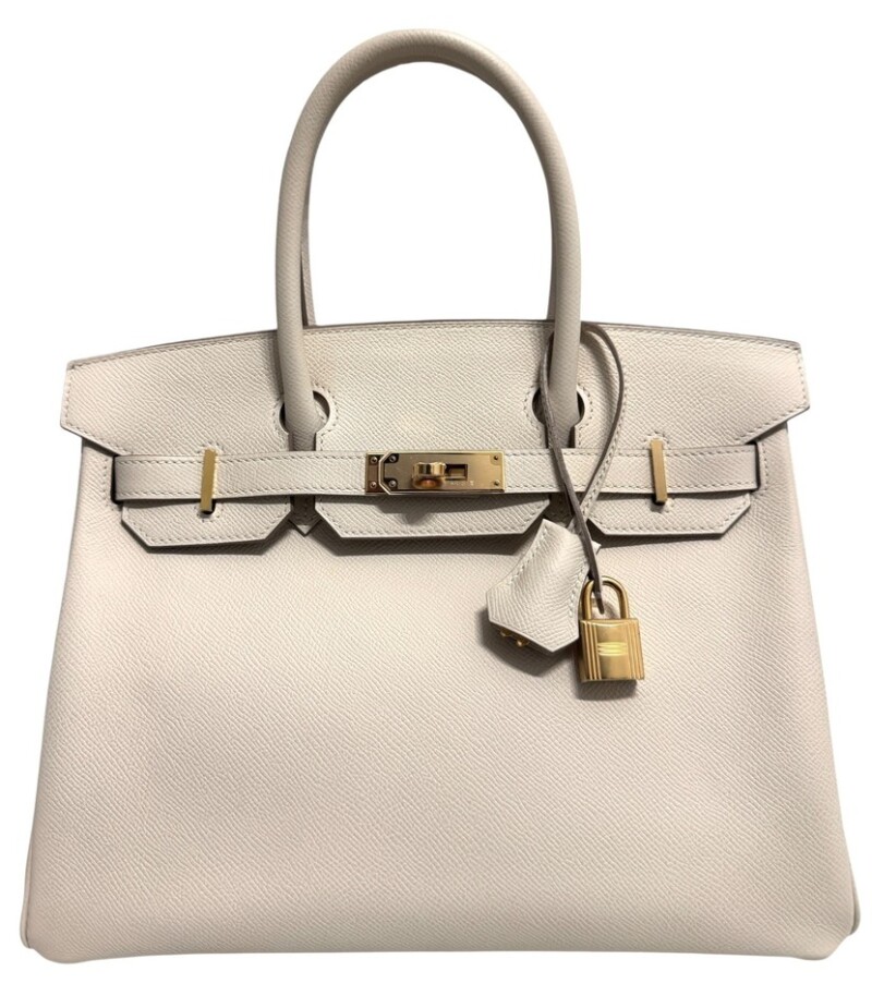 Hermes Craie Epsom Birkin 30 Gold Hardware, 2020