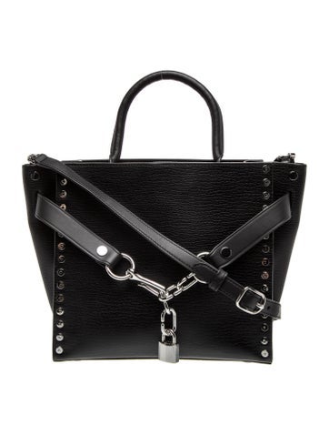 Leather Top Handle Bag