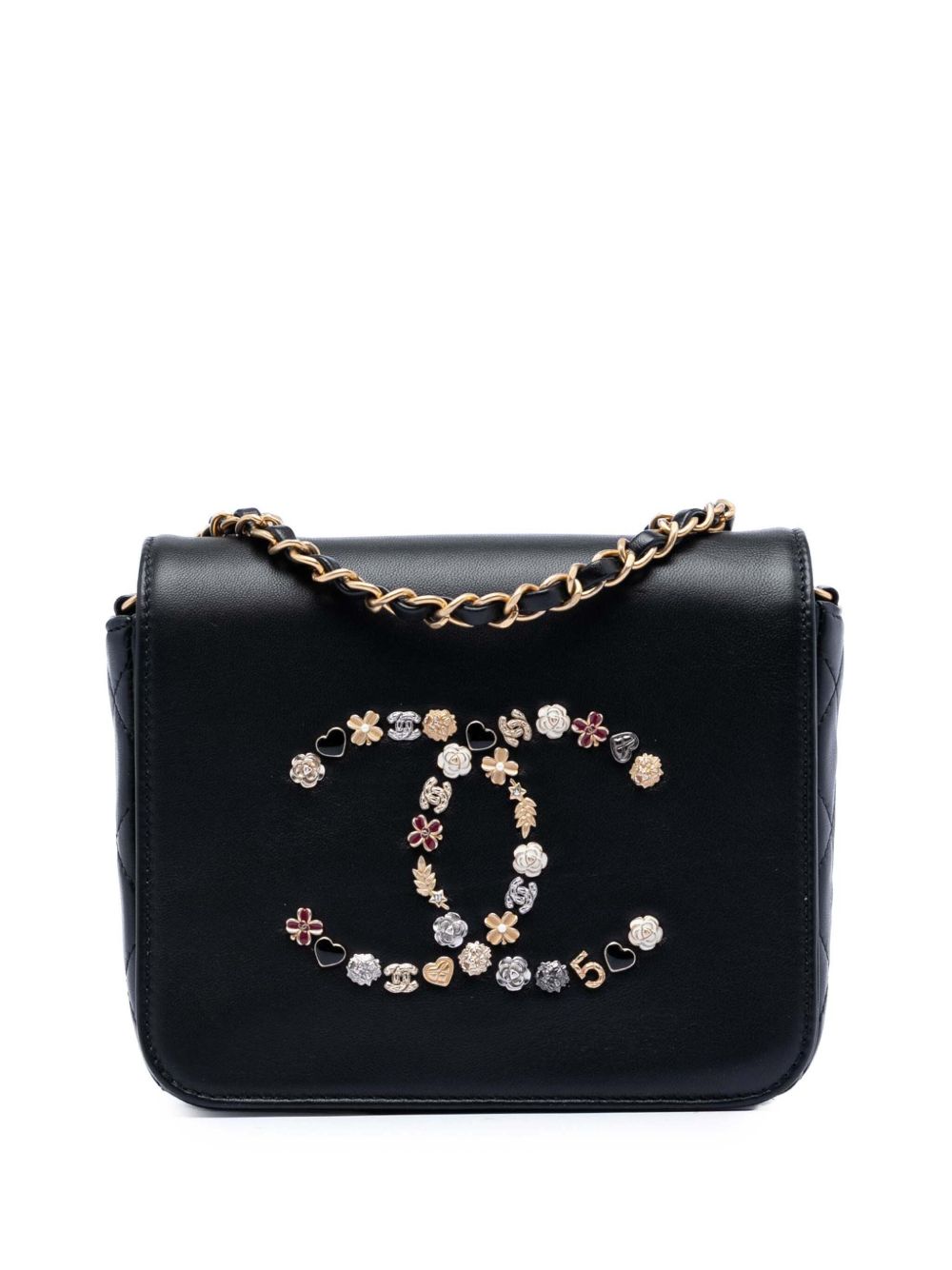 2020 Lambskin Lucky Charms Flap crossbody bag