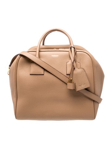 Leather Cube Bowling Bag