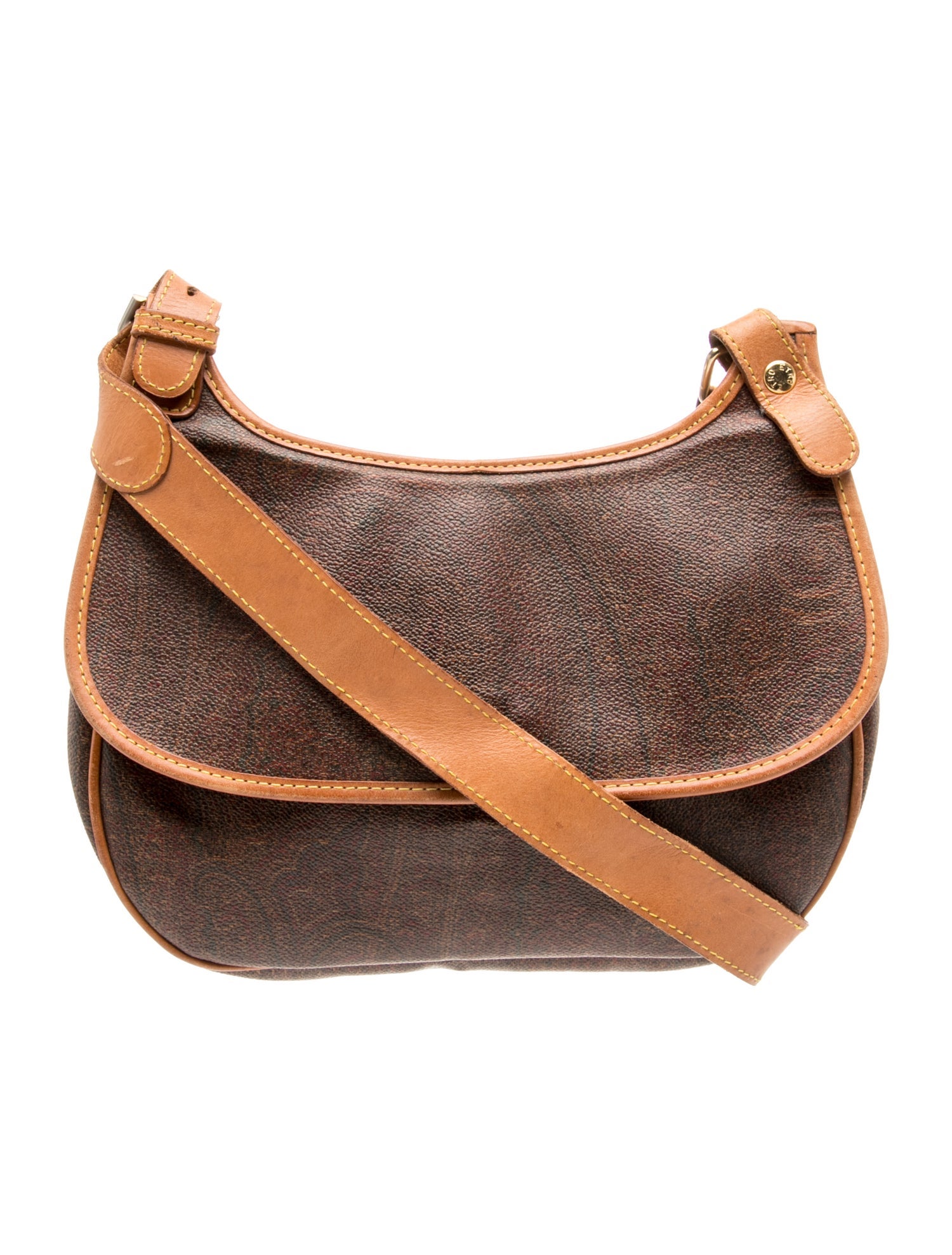 Etro Leather Crossbody Bag