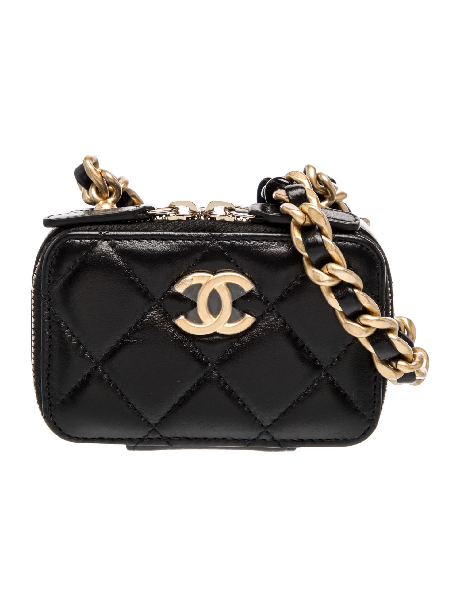 Mini Lacquered Wallet On Chain
