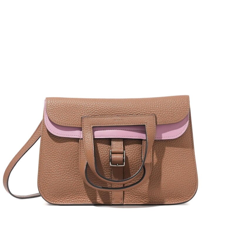 Limited Edition Chai and Mauve Sylvestre Clemence Verso Halzan 25 Palladium Hardware, 2022