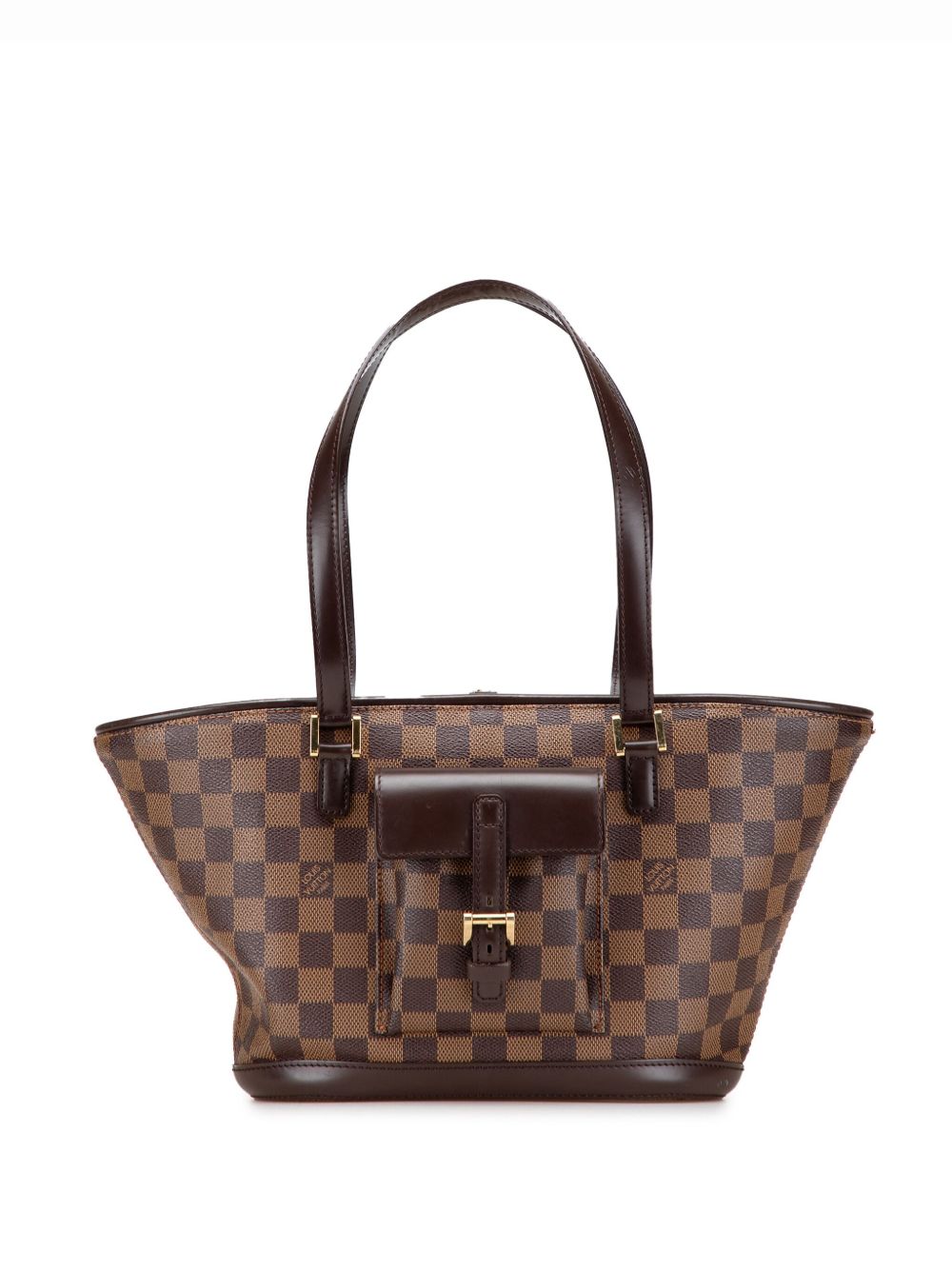 2005 Damier Ebene Manosque PM shoulder bag
