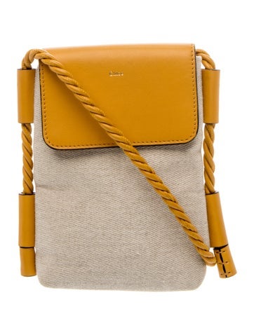 Chloe Canvas Crossbody Bag