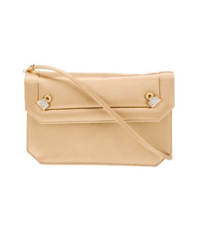 Judith Leiber Leiber Satin Crossbody Bag