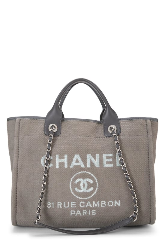 Grey Canvas Deauville Small NM