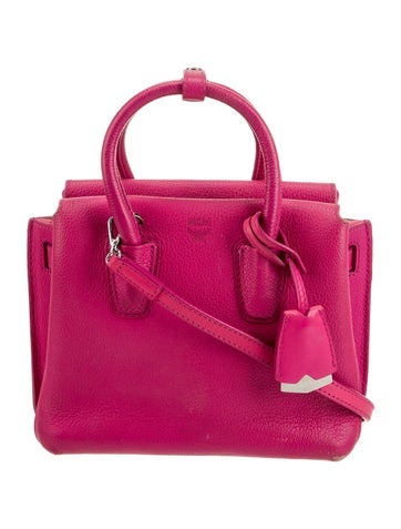 MCM Leather Mila Handbag
