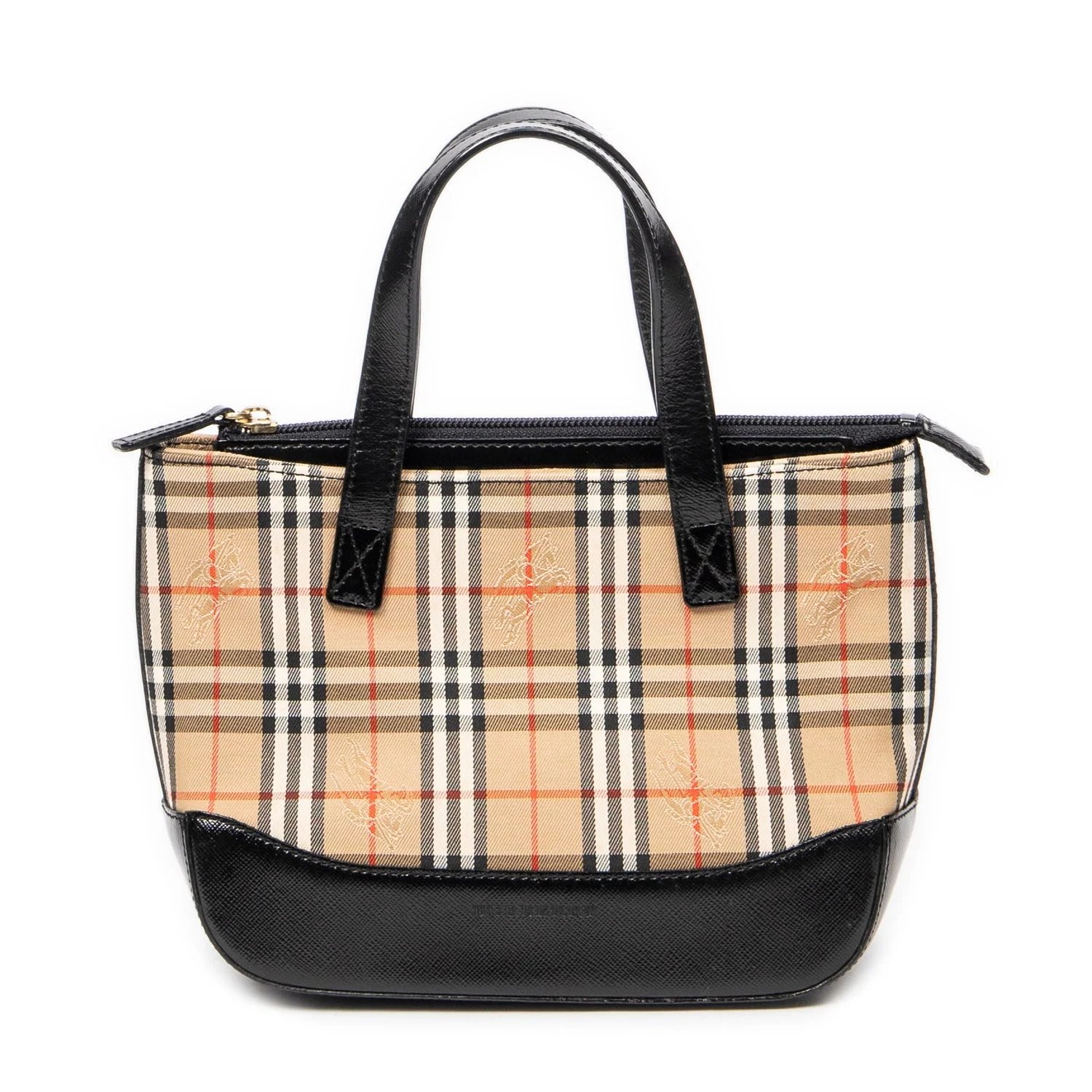 Canvas Small Zip Handbag