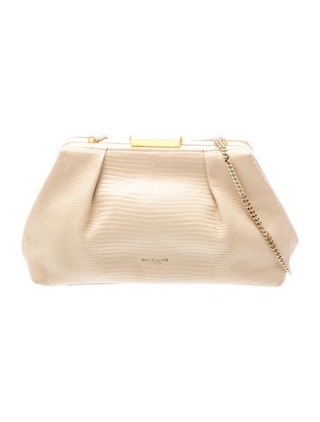 Leather Lizard Embossed Florence Small