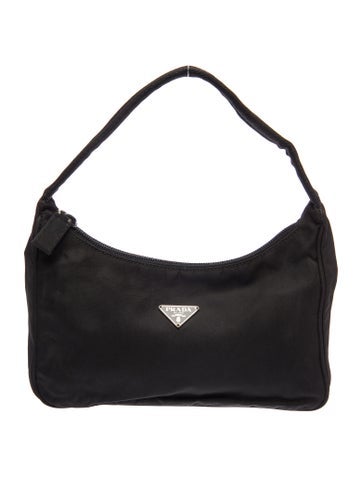 Tessuto Nylon Top Handle Bag Small