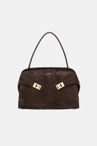 Suede Medium Hug Bag