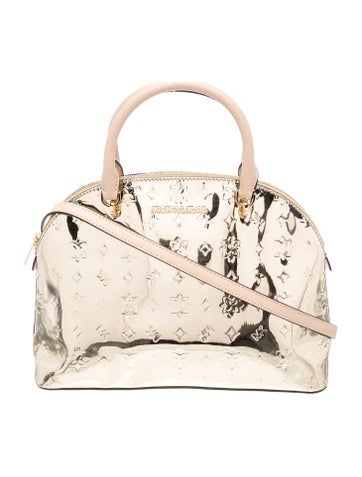 Michael Kors Leather Top Handle Bag