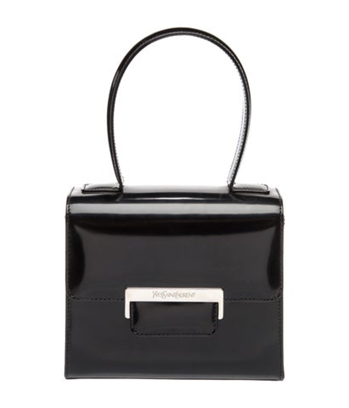 Saint Laurent Saint Laurent Patent Leather Top Handle Bag