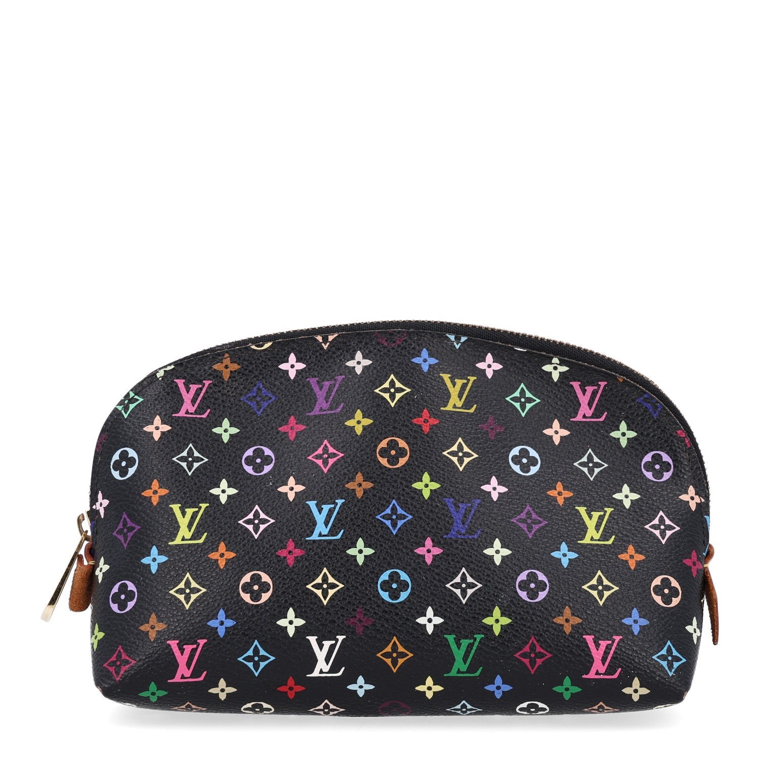 Louis Vuitton Monogram Multicolor Cosmetic Pouch Black Grenade