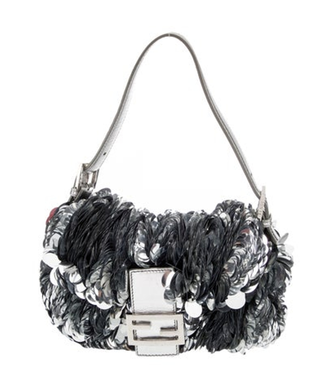 Fendi Sequins Top Handle Bag