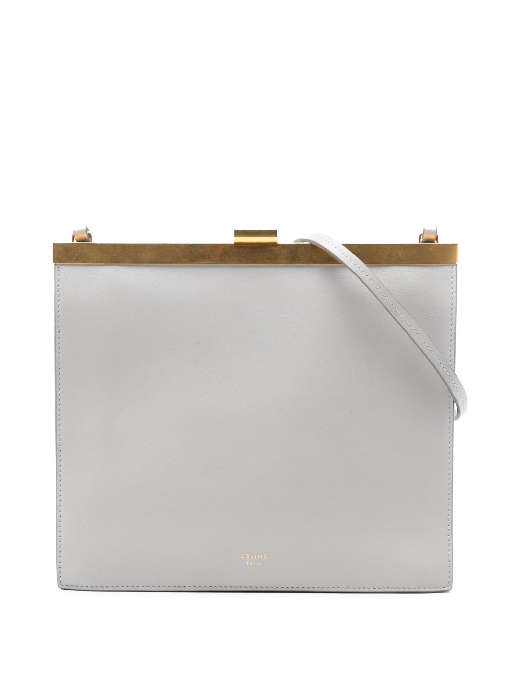 2017 Mini Leather Clasp crossbody bag