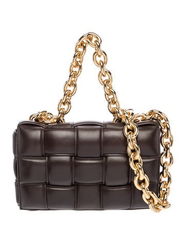 Intrecciato Chain Padded Cassette Maxi
