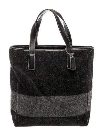 Wool Top Handle Bag