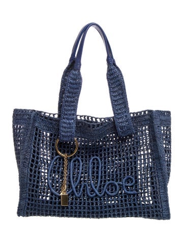 Raffia Summer Banana East West w/ Tags