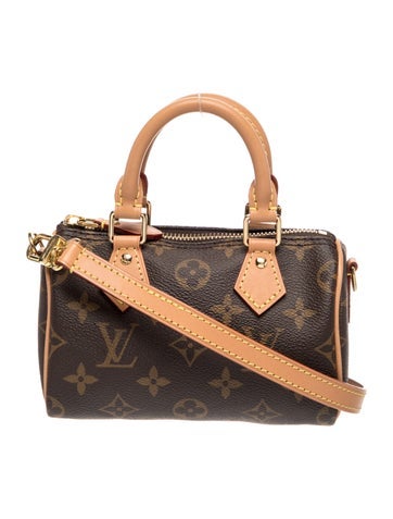 LV Monogram Speedy Bandouliere Nano