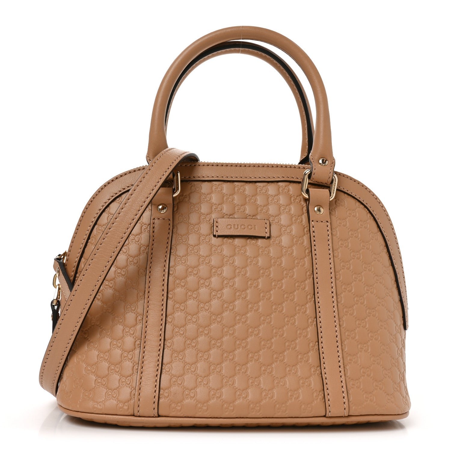 Gucci Soft Microguccissima Mini Dome Bag Camelia
