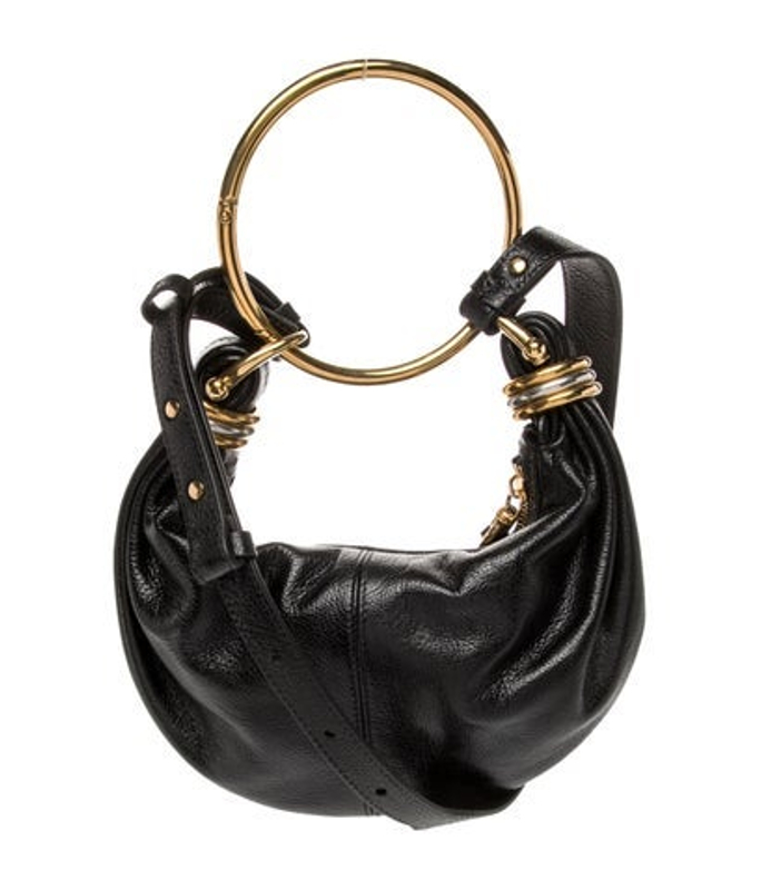 Chloe Leather Bracelet Hobo Bag Small