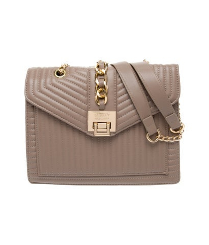 Badgley Mischka Mischka Leather Shoulder Bag