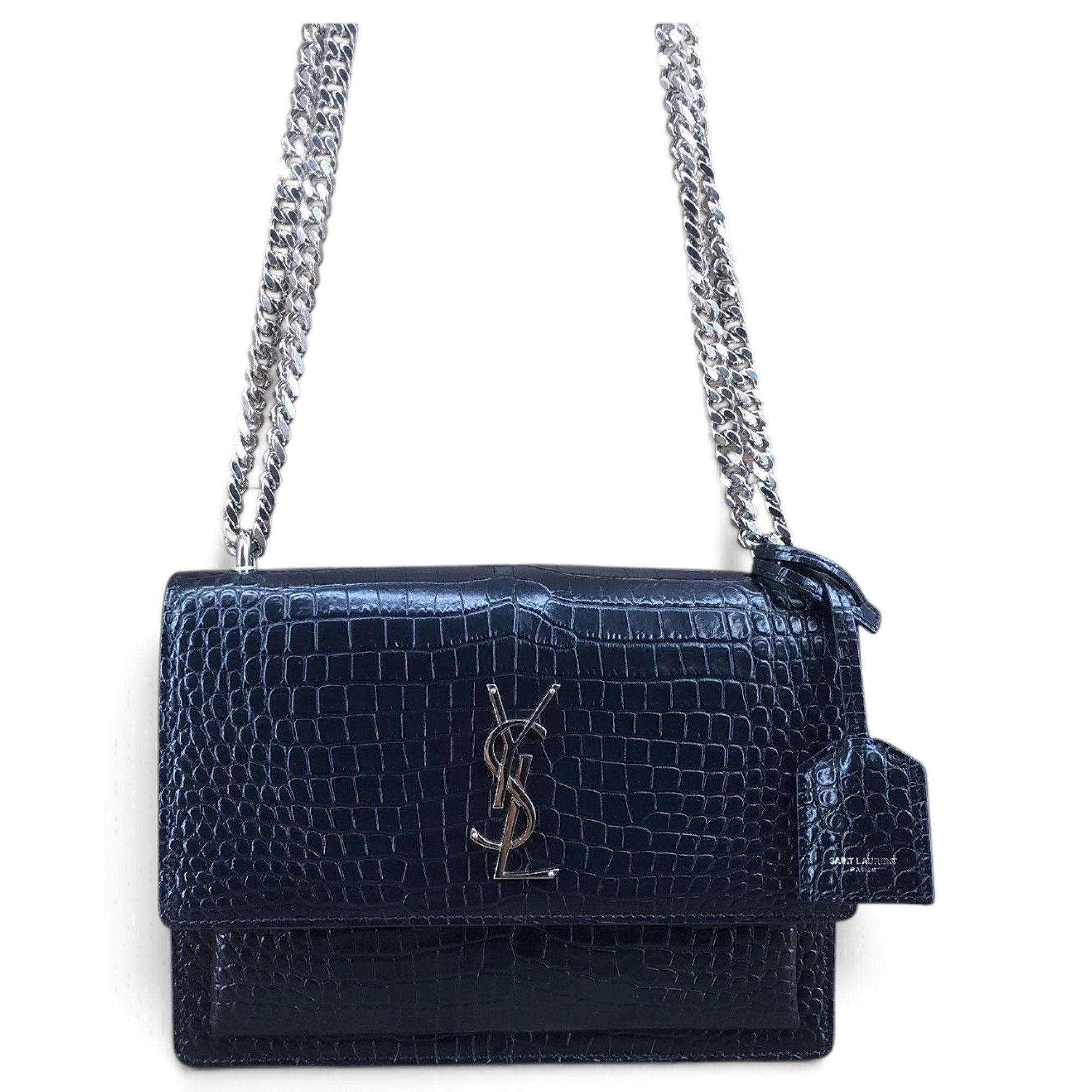 Sunset leather handbag