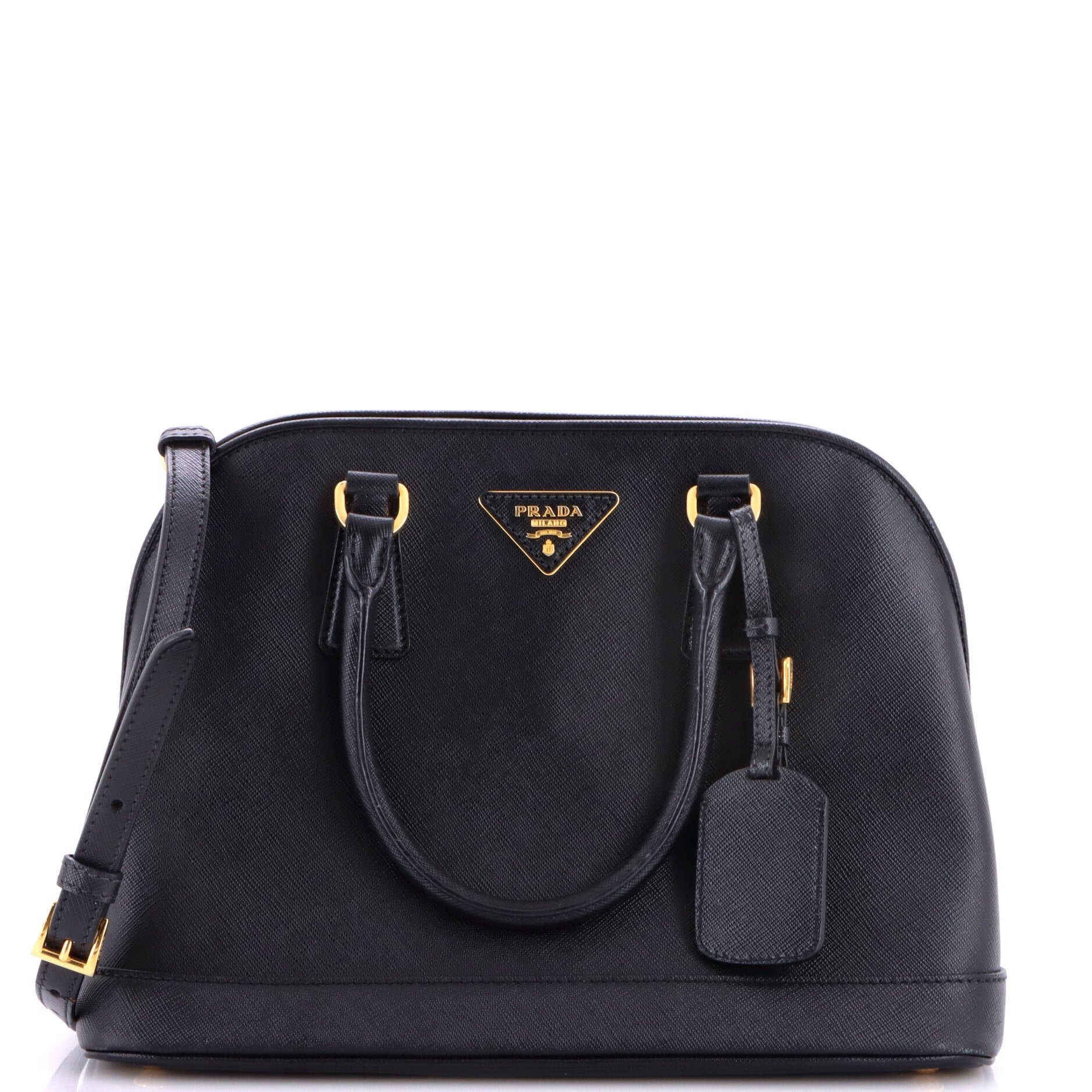 Prada Open Promenade Bag Saffiano Leather Medium