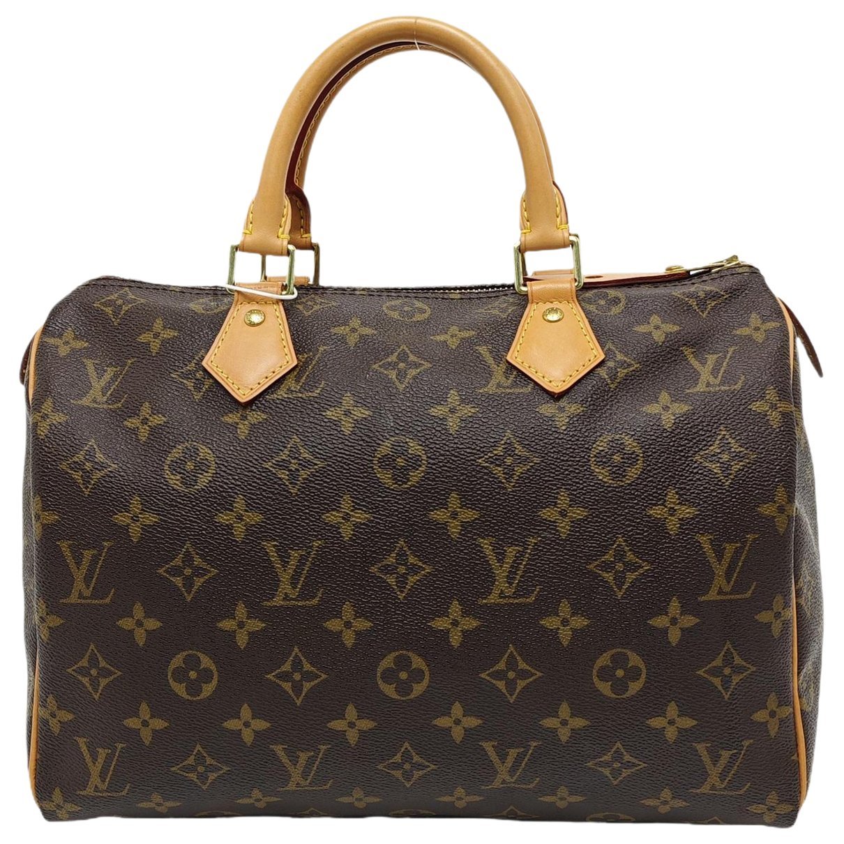 Nano Speedy / Mini HL leather handbag