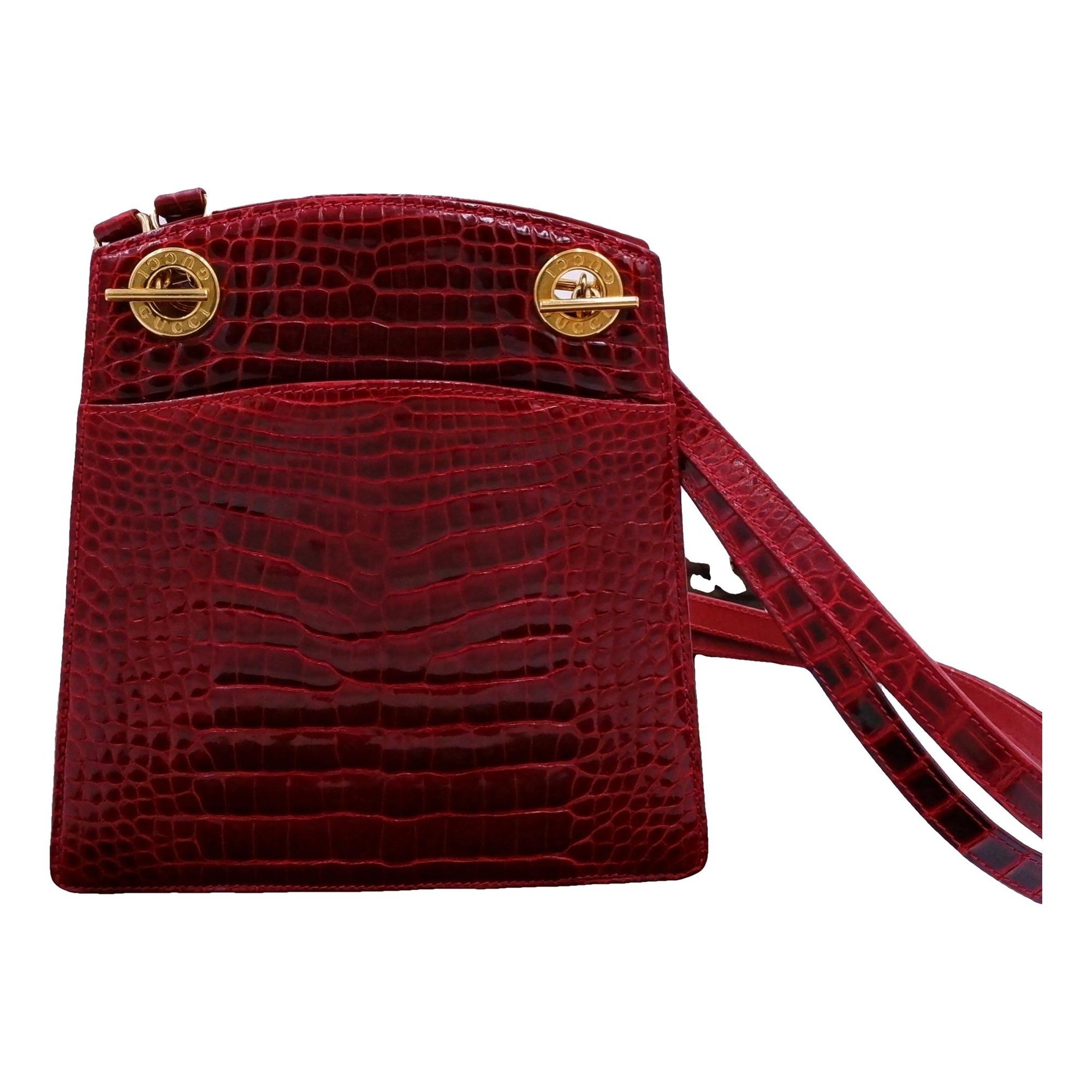 Alligator crossbody bag